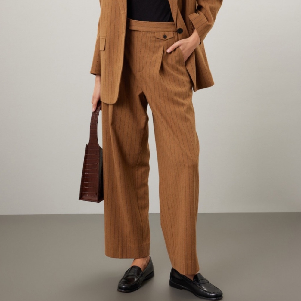 Madewell the rosedale wool blend pants